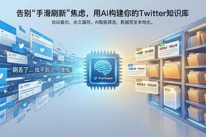 ThatTweet：自动保存推文的AI知识管理神器